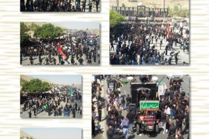 عزاداری باشکوه داریونی ها در عاشورای۹۶+ تصاویر