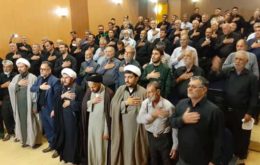 همایش بزرگ پیرغلامان و خادمان حسینی (ع) منطقه داریون برگزار شد/تصاویر