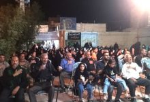 مراسم شب سیزدهم محرم در داریون