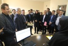 بازدید رئیس دانشگاه علوم پزشکی فارس از بیمارستان داریون