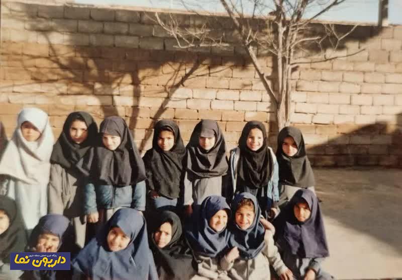 یادگاری از اولین روزهای مدرسه/یادی از مدرسه دخترانه ولیعصر(عج) داریون