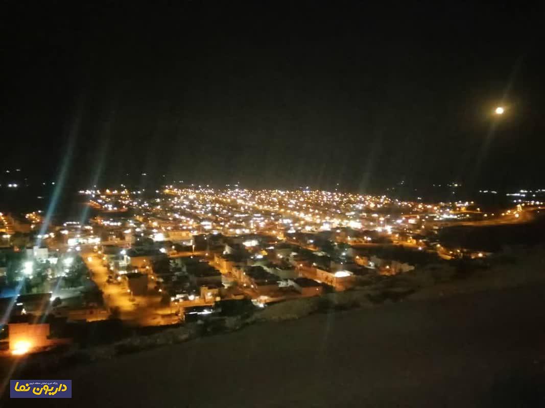 داریون؛شهری که در دل تاریکی نیز با نور زندگی می‌درخشد/عکس