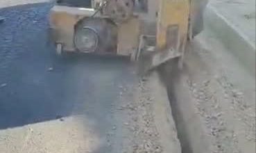 آغاز عملیات اجرای فیبر نوری در داریون