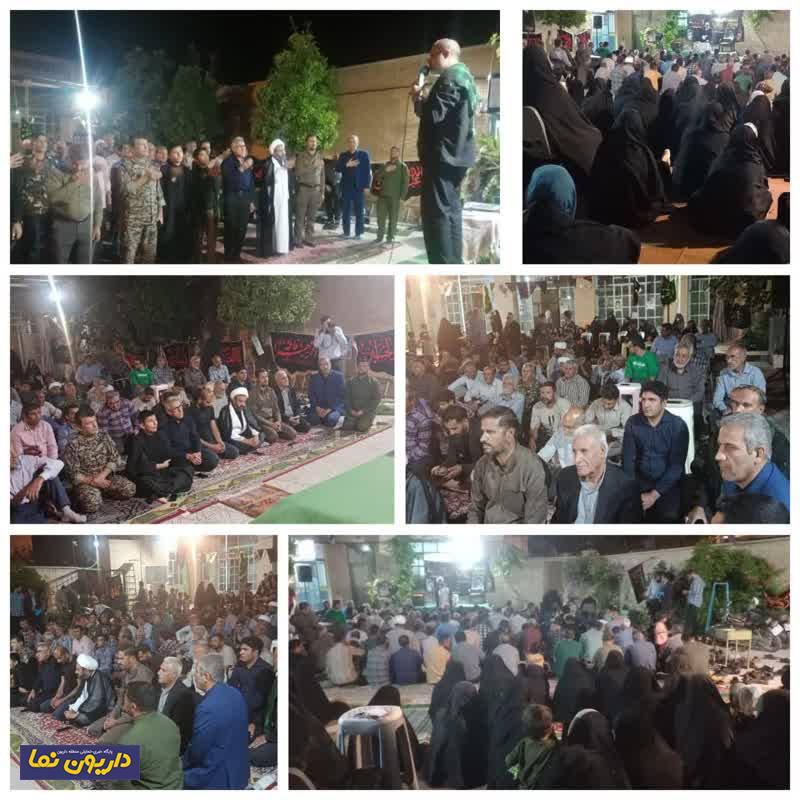 برگزاری مراسم سالگرد رحلت بنیان گذار جمهوری اسلامی حضرت امام خمینی(ره) در داریون
