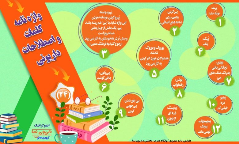 اینفوگرافیک/واژه نامه کلمات و اصطلاحات داریونی(24)