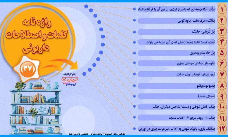 اینفوگرافیک/واژه نامه کلمات و اصطلاحات داریونی(37)
