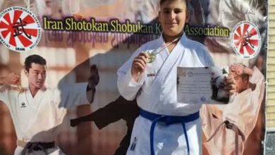 نوجوان داریونی مقام اول کاراته کشوری را کسب کرد