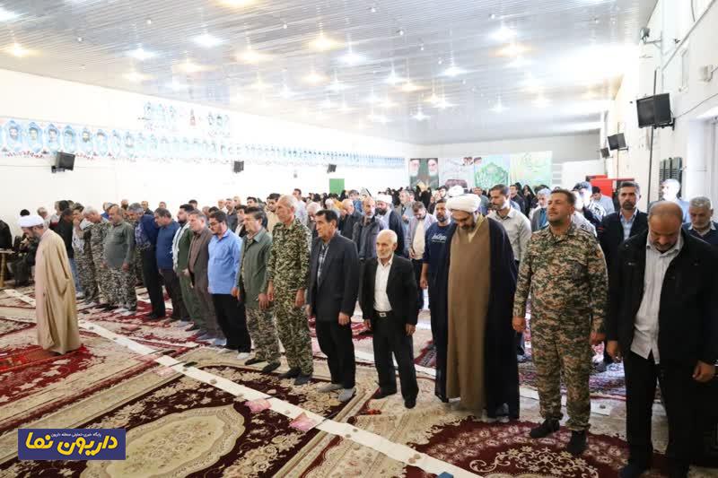 وحدت ملی و حمایت از دولت در خطبه های نماز جمعه داریون