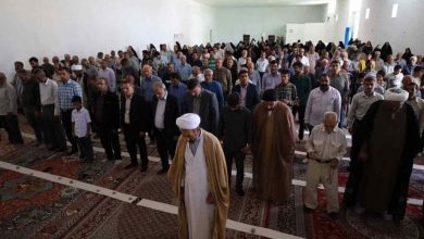 آیین تودیع حجت‌الاسلام والمسلمین رستگار، امام جمعه بخش داریان برگزار شد