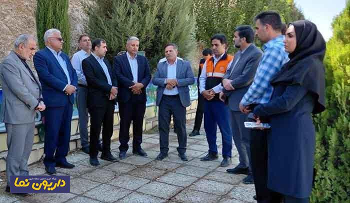 بازدید معاون وزیر راه و مقامات استانی از محور شیراز-داریون با هدف بهسازی و توسعه زیرساختها