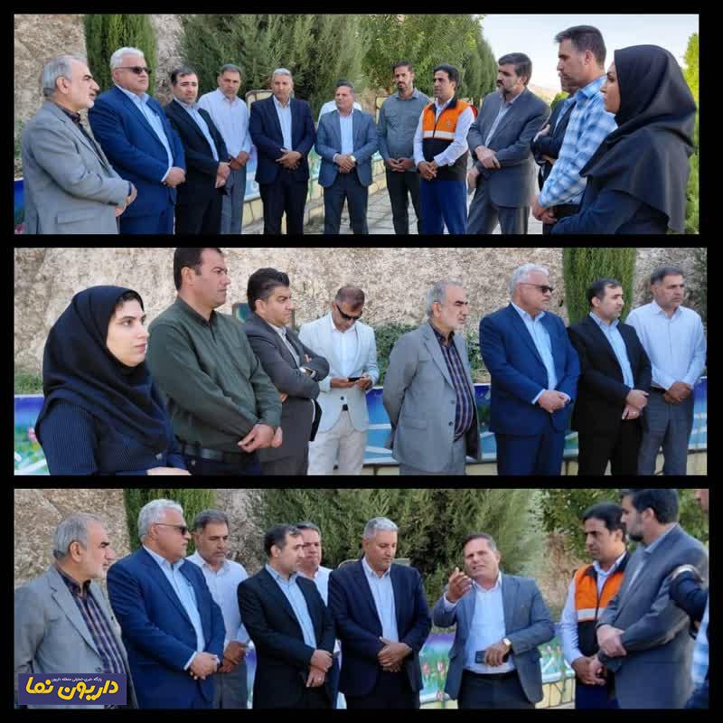 بازدید معاون وزیر راه و مقامات استانی از محور شیراز-داریون با هدف بهسازی و توسعه زیرساختها