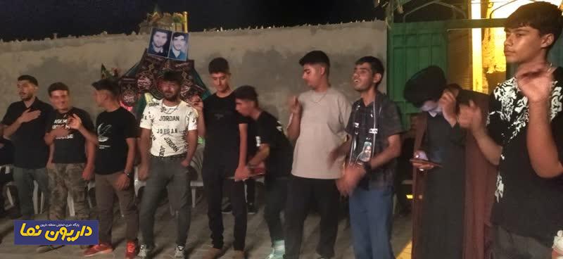 مراسم شب نهم محرم ( شب تاسوعا) در داریون