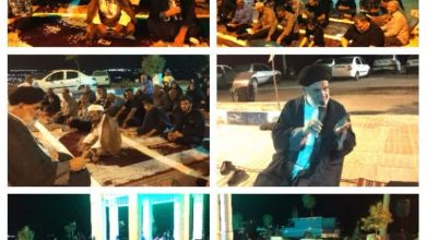 مراسم گرامیداشت چهلمین روز شهادت «شهدای اقتدار» در داریون