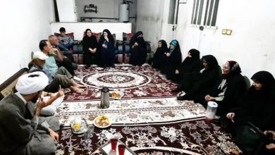 ️اصحاب مسجدالقائم(عج) به دیدار شهدای این محله در داریون رفتند