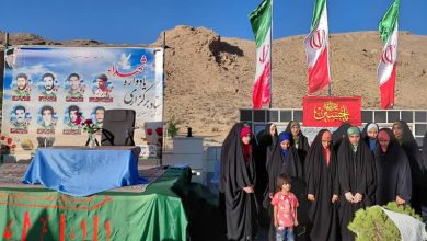 یادواره شهدای دهستان تربر جعفری برگزار شد