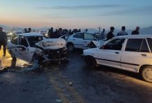 حادثه امروز در جاده شیراز داریون با یک کشته/عکس