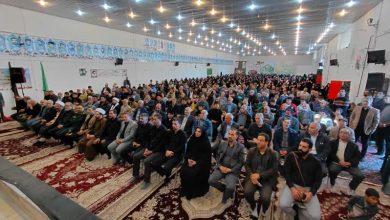 گزارش تصویری از یادواره شهدای بخش داریون