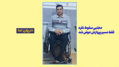 داریونی های موفق/مجتبی سقوط نکرد، فقط مسیر پروازش عوض شد